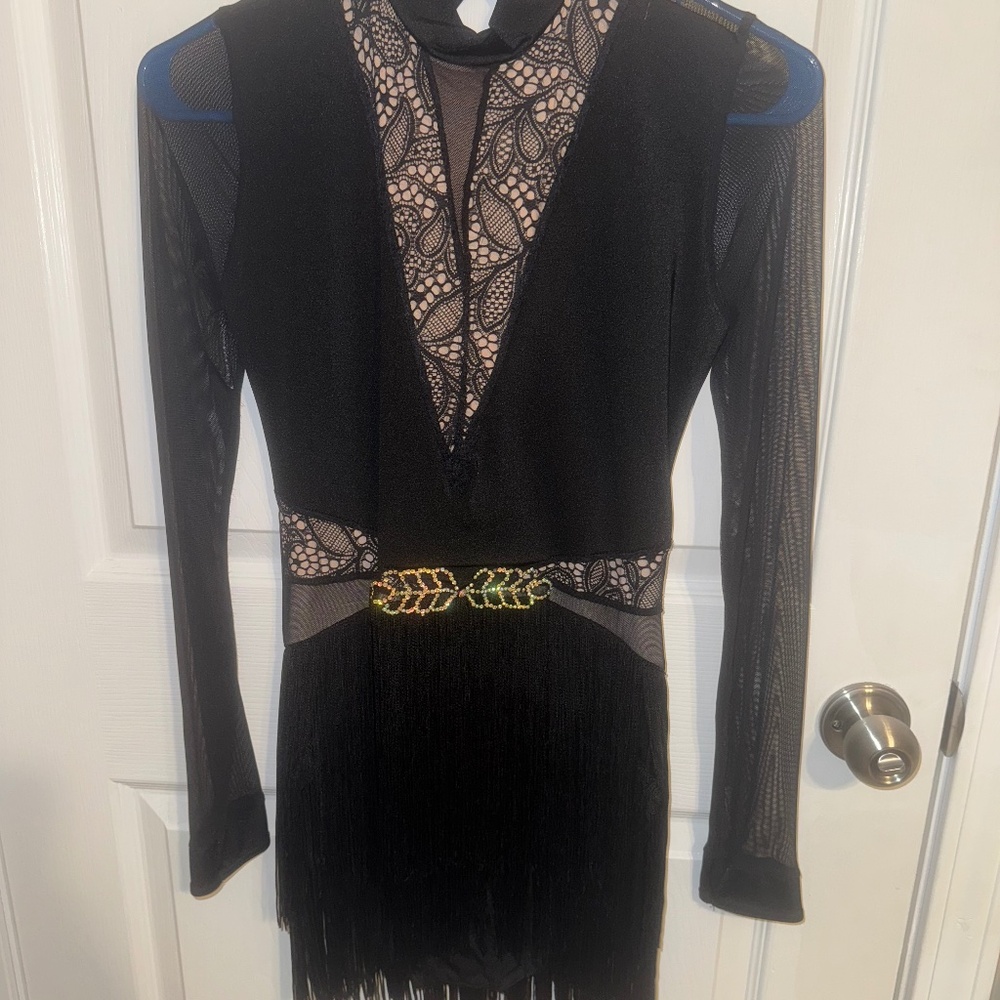 Black Lace Costume